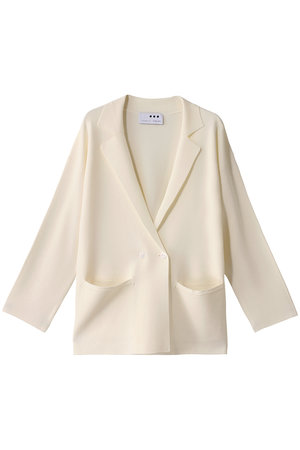 スリードッツ/three dotsのKnit outer l/s jacket/ジャケット(110100/110103)