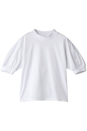 スリードッツ/three dotsのビッグストライプ パフTシャツ(110100/110102)