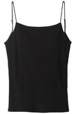 コットンリブ ブラキャミソール