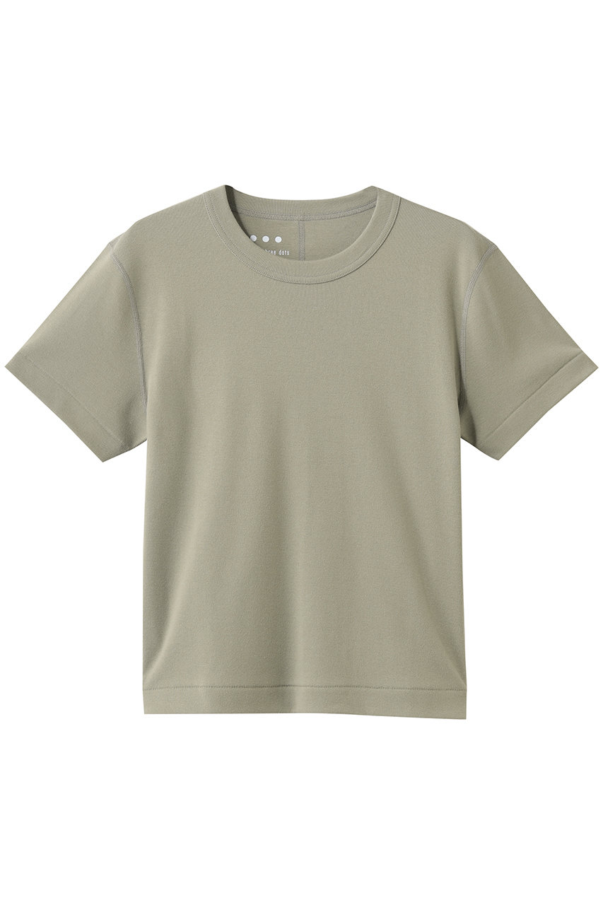 スリードッツ/three dotsのオーガニックコットンニット ボーイズアレックス(コブルストーン/AG1C003Y)