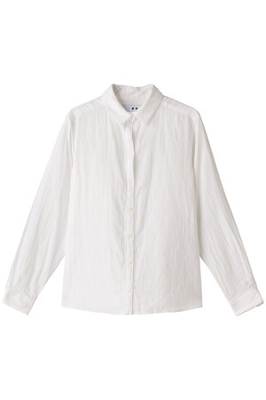 スリードッツ/three dotsのダブルガーゼシャツ(110400/110403)