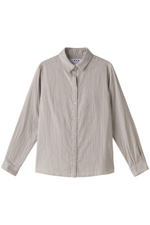 スリードッツ/three dotsのダブルガーゼシャツ(110400/110403)