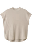 ダブルガーゼ モックネックTシャツ