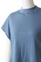 ダブルガーゼ モックネックTシャツ スリードッツ/three dots