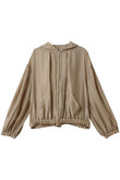 Shiny shirt zip up hoody｜スリードッツ オフィシャル
