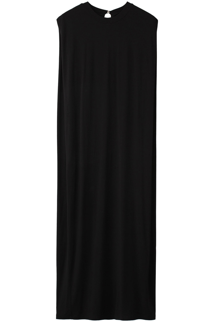 スリードッツ/three dotsのトラベルライン ドレス(ブラック/LG5008Y)