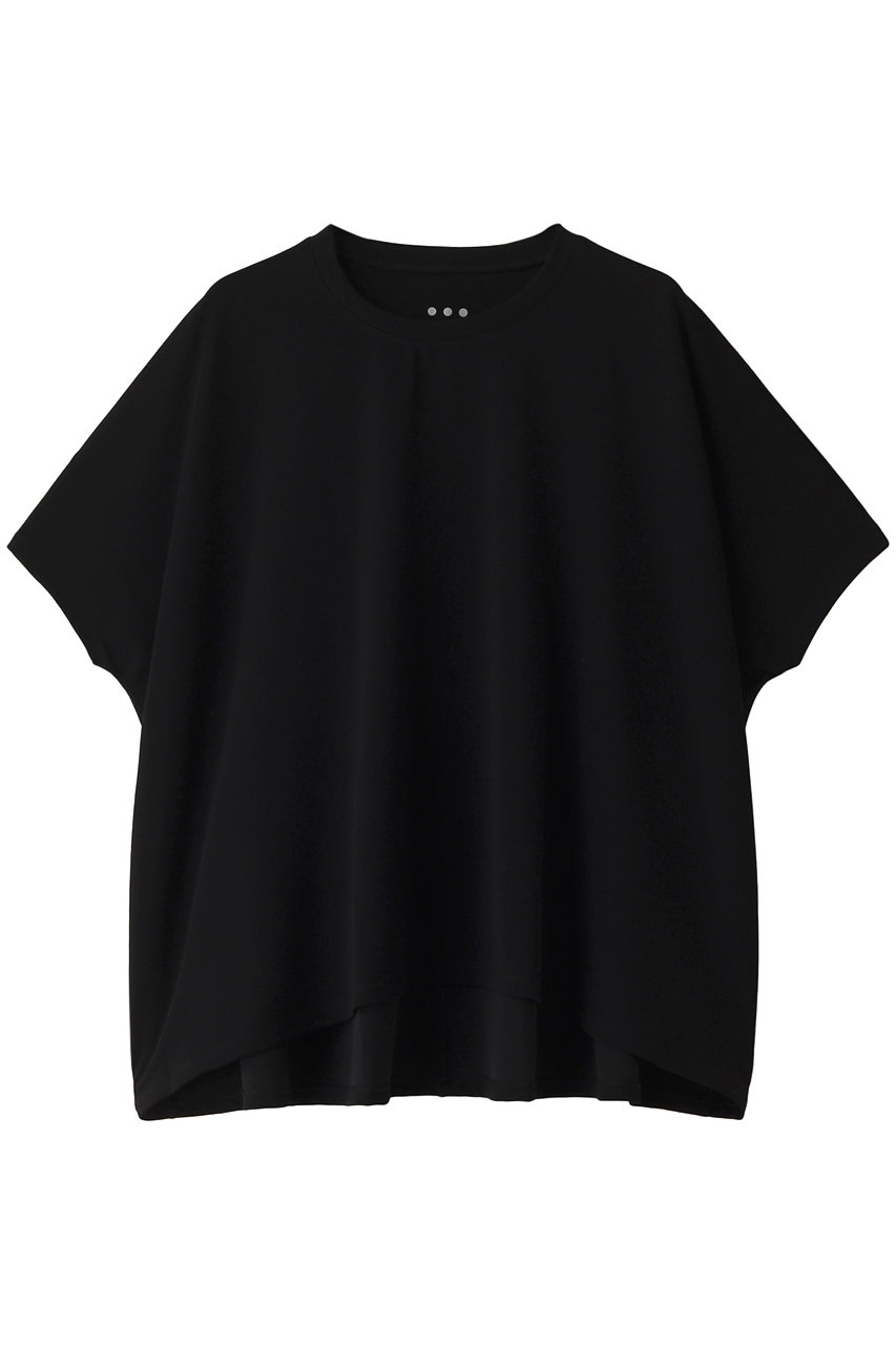 three dots プレイフルアウトフィットドルマンルーズTee (ブラック, S) スリードッツ ELLE SHOP three dots プレイフルアウトフィットドルマンルーズTee (ブラック, S) スリードッツ ELLE SHOP