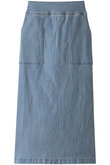 デニムストレートスカート
