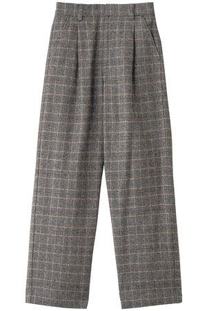 スリードッツ/three dotsのコットンツイードセミワイドパンツ(110600/110601)