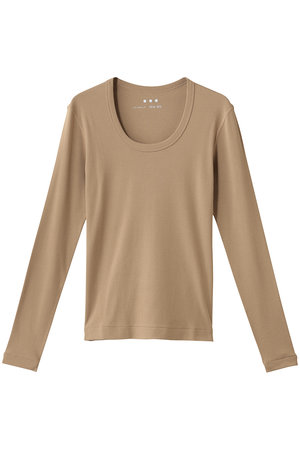 スリードッツ/three dotsのジェシカ ロングスリーブカットソー(110100/110103)