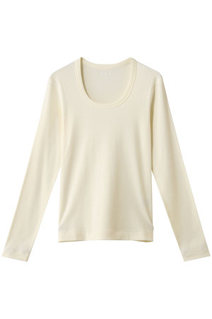 スリードッツ/three dotsのジェシカ ロングスリーブカットソー(110100/110103)