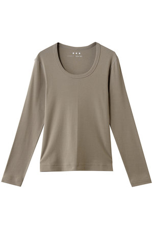 スリードッツ/three dotsのジェシカ ロングスリーブカットソー(110100/110103)