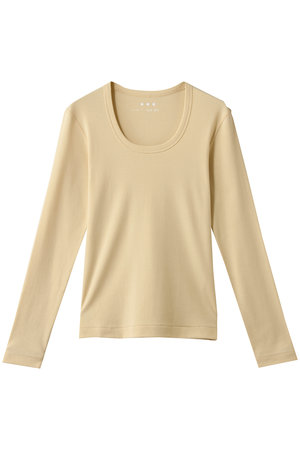 スリードッツ/three dotsのジェシカ ロングスリーブカットソー(110100/110103)