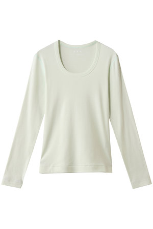 スリードッツ/three dotsのジェシカ ロングスリーブカットソー(110100/110103)