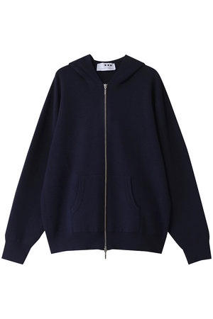 スリードッツ/three dotsのパワースムースニット ジップアップ(110100/110105)