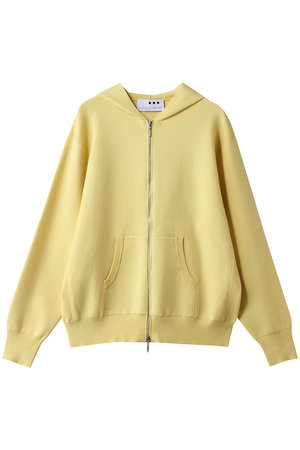 スリードッツ/three dotsのパワースムースニット ジップアップ(110100/110105)