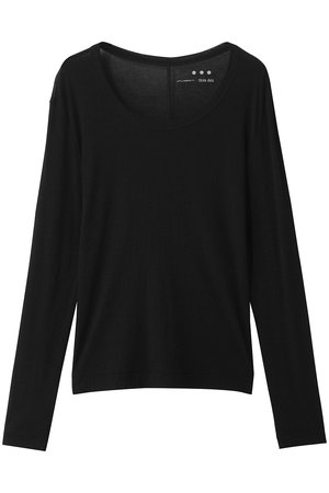 スリードッツ/three dotsのシアージェシカ スクープネックカットソー(110100/110103)