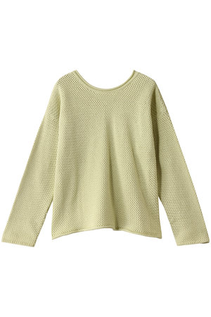 スリードッツ/three dotsのスピニングコットン プルオーバー(110300/110301)