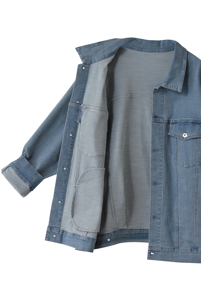 【未使用品】 three dots ルーズデニム ジャンパー Loose denim jumper｜スリードッツ オフィシャルオンラインショップ