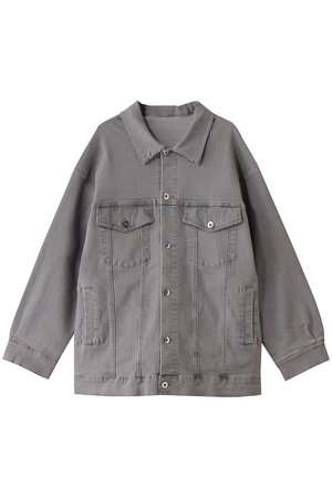 スリードッツ/three dotsのルーズデニム ジャンパー(110800/110801)