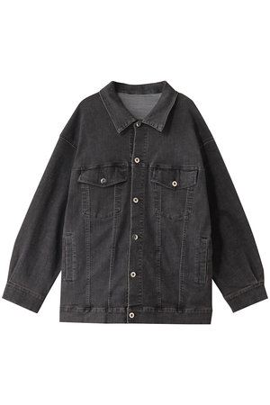 スリードッツ/three dotsのルーズデニム ジャンパー(110800/110801)