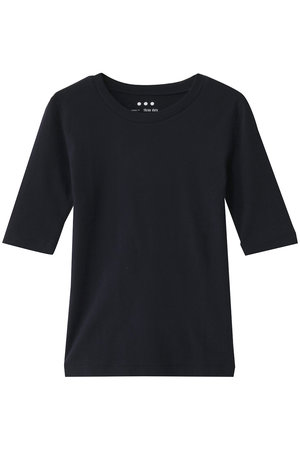 スリードッツ/three dotsのファンデーションコットン Tシャツ(110100/110102)