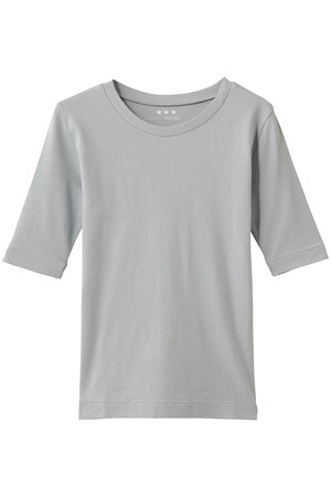 スリードッツ/three dotsのファンデーションコットン Tシャツ(110100/110102)