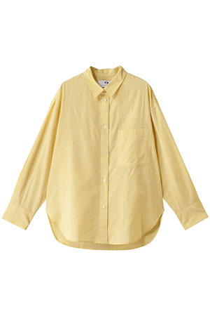 スリードッツ/three dotsのコットンリネン シャツ(110400/110403)