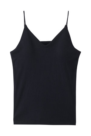 スリードッツ/three dotsのファンデーションコットン キャミソール(110100/110101)