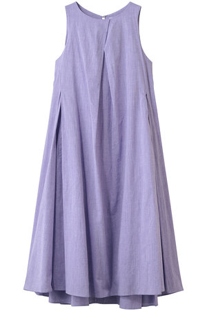 スリードッツ/three dotsのコットンリネン ドレス(110300/110301)