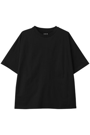 スリードッツ/three dotsのパウダリーコットン ルーズTシャツ(110100/110101)