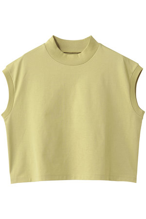 スリードッツ/three dotsのビックストライプ フレンチスリーブTシャツ(110100/110102)