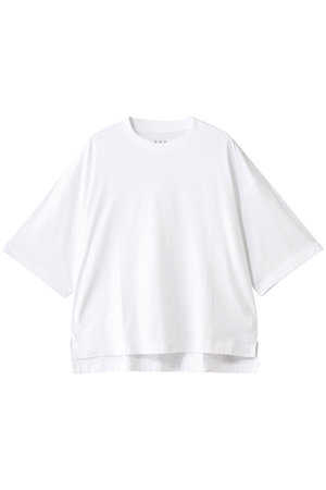 スリードッツ/three dotsのサンデッドジャージー ルーズTシャツ(110100/110102)