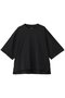 サンデッドジャージー ルーズTシャツ スリードッツ/three dots ブラック