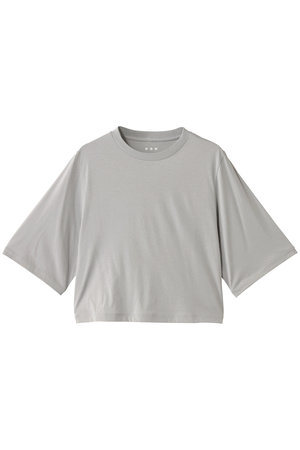 スリードッツ/three dotsのミルキージャージー ミニTシャツ(110100/110102)