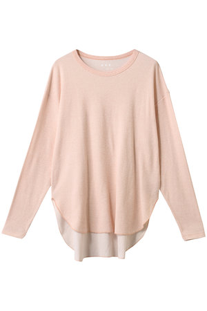 スリードッツ/three dotsのヴィンテージサーマル ルーズTシャツ(110100/110103)