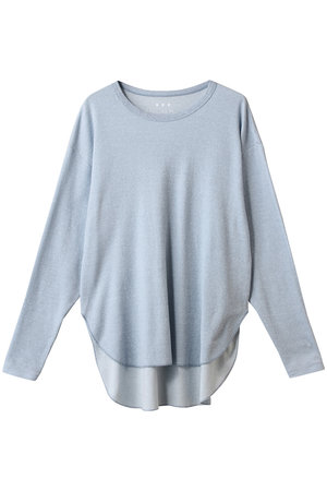 スリードッツ/three dotsのヴィンテージサーマル ルーズTシャツ(110100/110103)