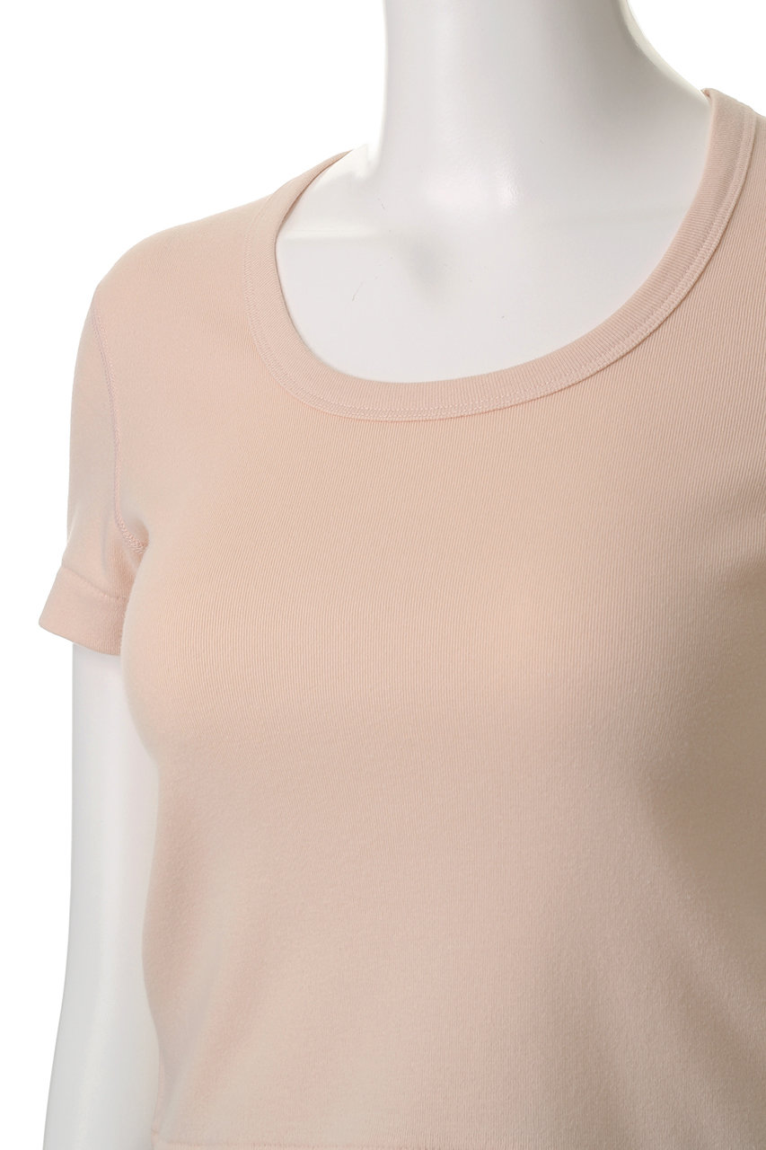 Three dots クロップド ジェシカCottonホワイト完売、値下げ！ three dots(スリードッツ)｜クロップド ジェシカ カットソー