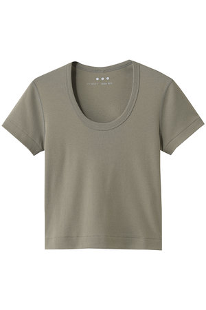 スリードッツ/three dotsの【予約販売】クロップド ジェシカ カットソー(110100/110102)