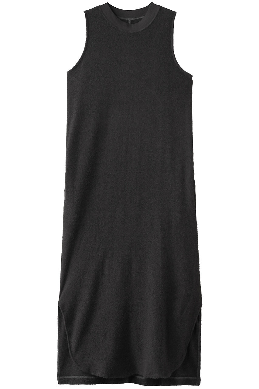 three dots ダブルパイル タンク ドレス (ソフトブラック, M) スリードッツ ELLE SHOP three dots ダブルパイル タンク ドレス (ソフトブラック, M) スリードッツ ELLE SHOP