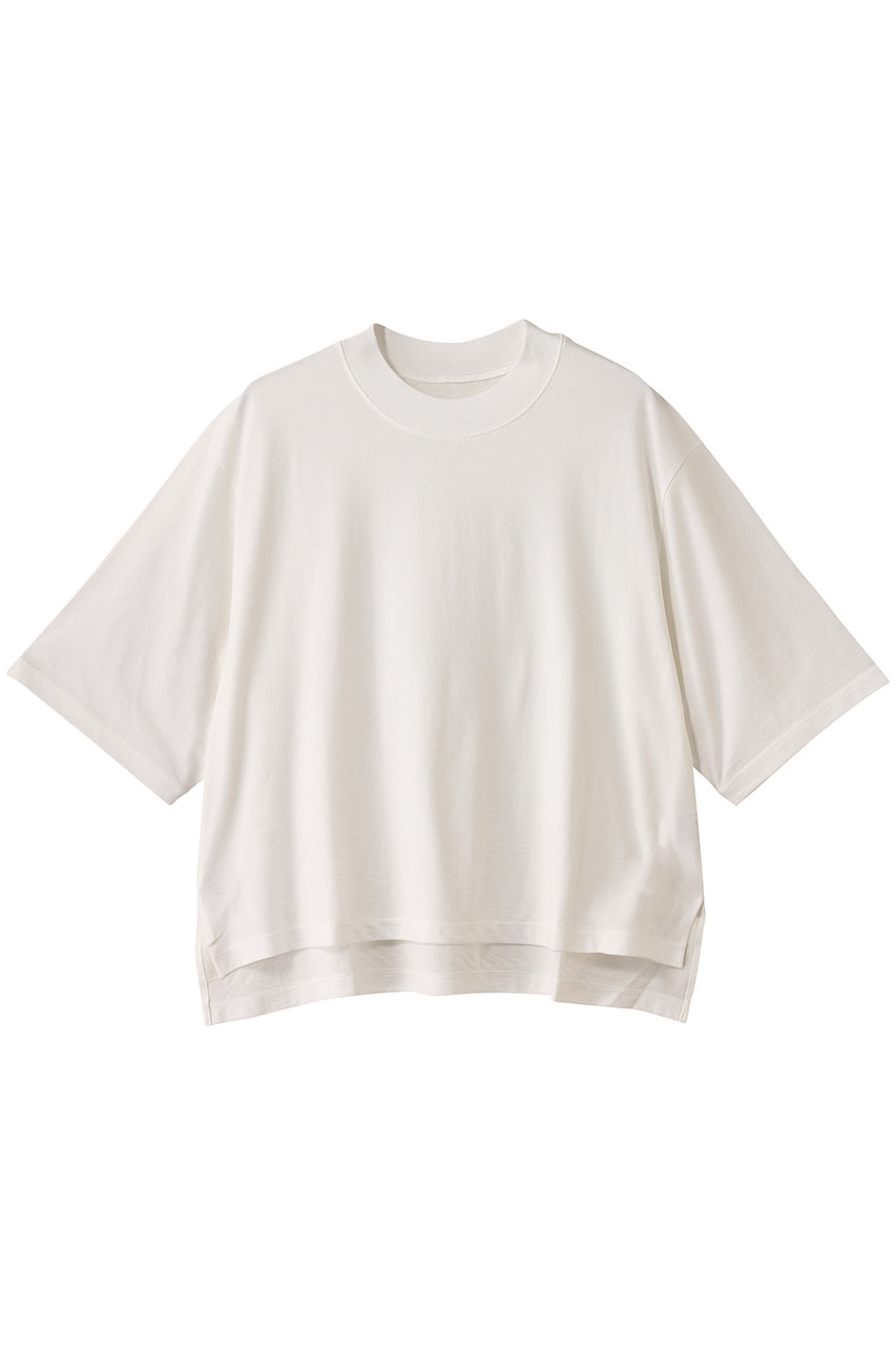 three dots ハンプトンTEE ショートスリーブ (ホワイト, S) スリードッツ ELLE SHOP three dots ハンプトンTEE ショートスリーブ (ホワイト, S) スリードッツ ELLE SHOP