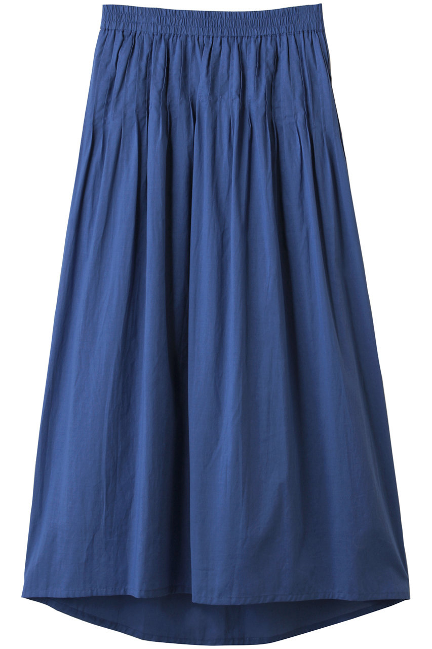 three dots Cotton loan collar スカート (ロイヤルブルー, S) スリードッツ ELLE SHOP three dots Cotton loan collar スカート (ロイヤルブルー, S) スリードッツ ELLE SHOP