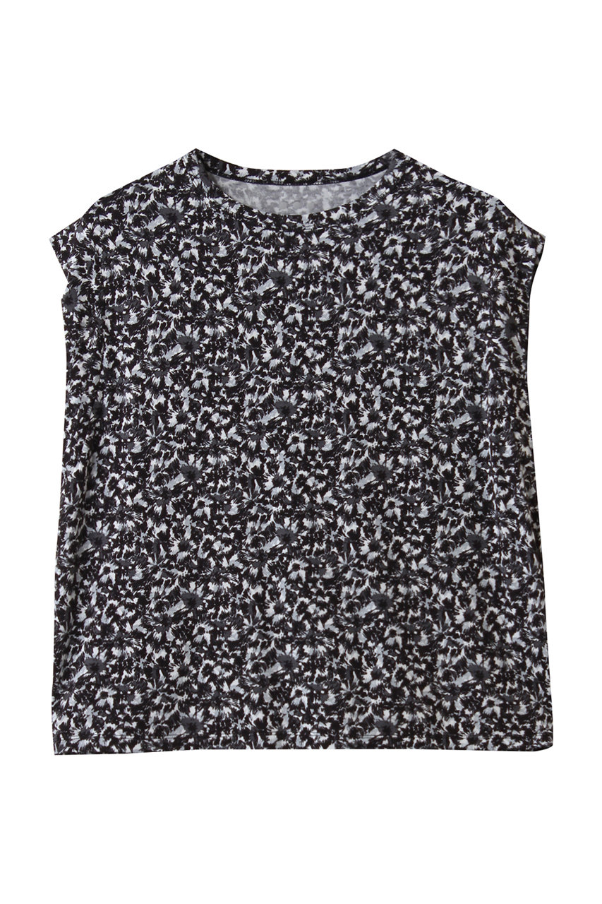 three dots トラベルライン スリーブレストップス (マルチカラー, S) スリードッツ ELLE SHOP three dots トラベルライン スリーブレストップス (マルチカラー, S) スリードッツ ELLE SHOP