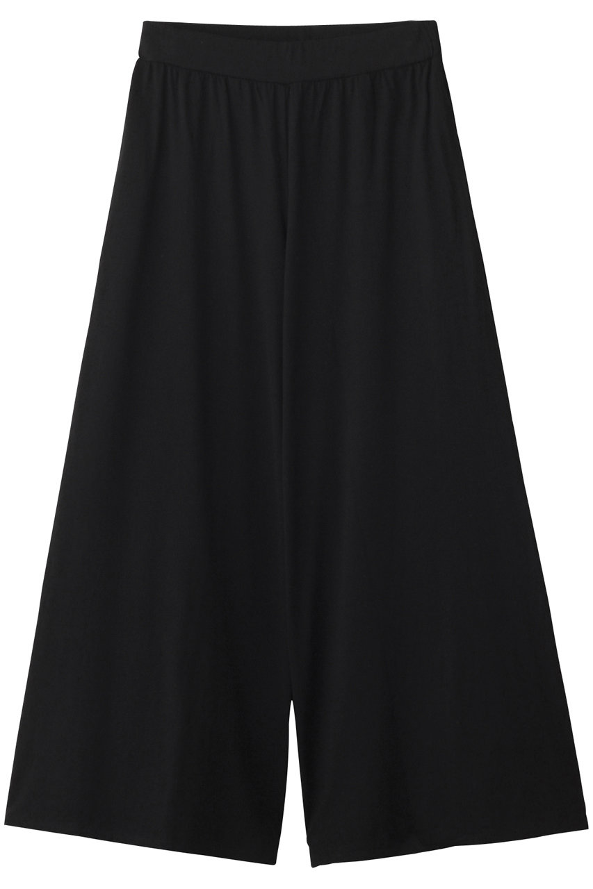 three dots ロングステープルヤーン パンツ (ブラック, M) スリードッツ ELLE SHOP three dots ロングステープルヤーン パンツ (ブラック, M) スリードッツ ELLE SHOP