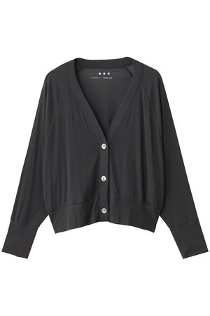 スリードッツ/three dotsのソフトシースルー カーディガン(110100/110104)