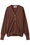 ソフトコットンレーヨン　カーディガン スリードッツ/three dots ブラウン