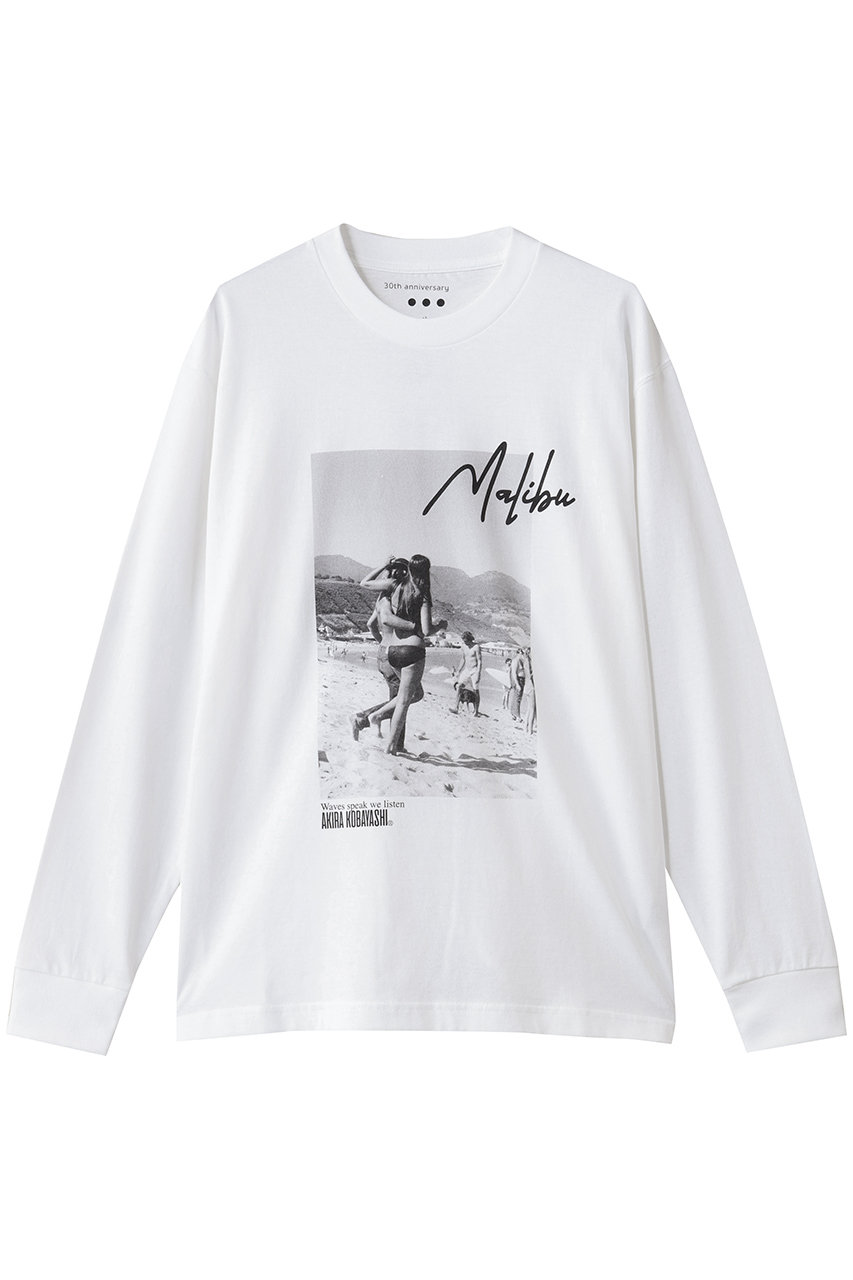 three dots 【UNISEX】 アニバーサリー ロングスリーブT (W.WAVES SPEAK, M) スリードッツ ELLE SHOP three dots 【UNISEX】 アニバーサリー ロングスリーブT (W.WAVES SPEAK, M) スリードッツ ELLE SHOP