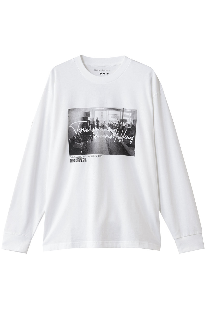 three dots 【UNISEX】 アニバーサリー ロングスリーブT (W.COINLAUNDRY, S) スリードッツ ELLE SHOP three dots 【UNISEX】 アニバーサリー ロングスリーブT (W.COINLAUNDRY, S) スリードッツ ELLE SHOP