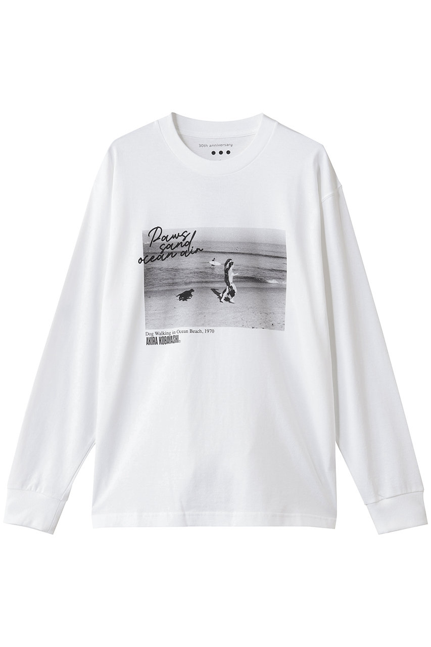 three dots 【UNISEX】 アニバーサリー ロングスリーブT (W.DOG WALKING, M) スリードッツ ELLE SHOP three dots 【UNISEX】 アニバーサリー ロングスリーブT (W.DOG WALKING, M) スリードッツ ELLE SHOP