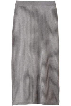 スリードッツ/three dotsの【ラメニット】リュクスセーター リブスカート(110700/110703)